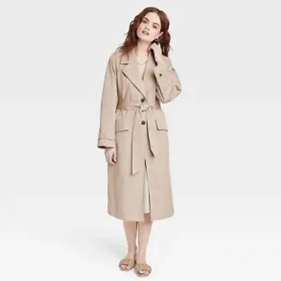 a new day Jackets Coats Womens Statement Trench Coat A New